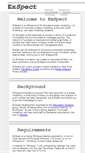 Mobile Screenshot of exspect.com