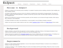 Tablet Screenshot of exspect.com